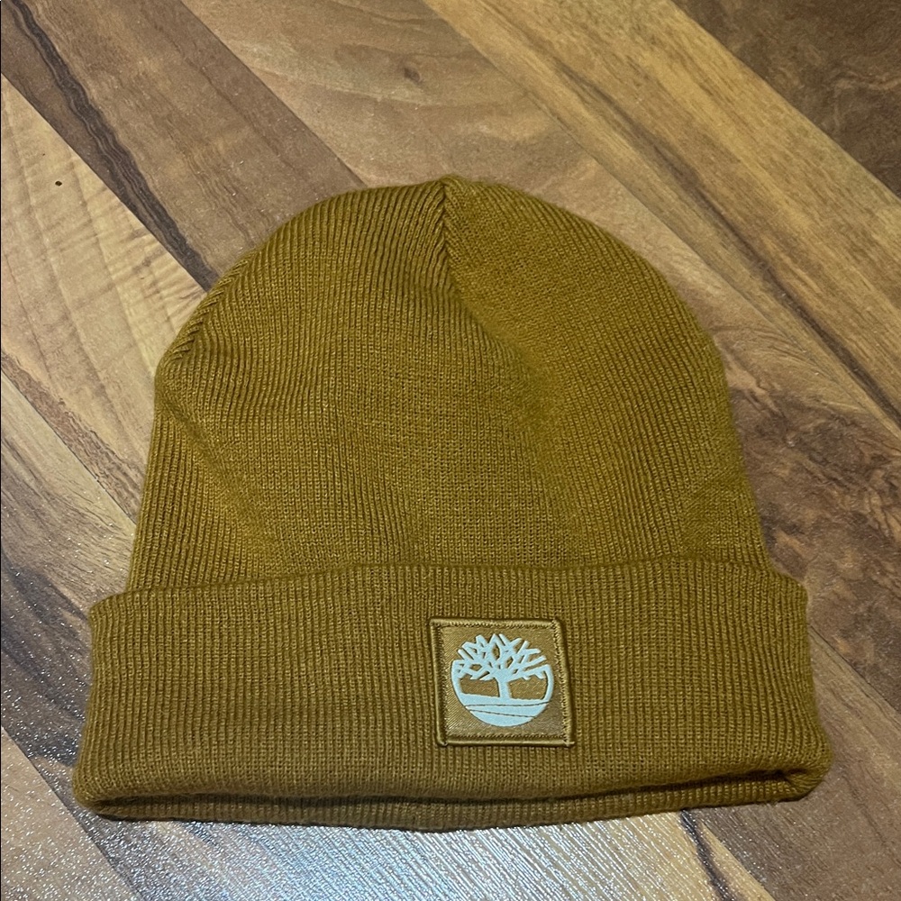 Timberland Tan Knit Beanie